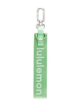 NWT Lululemon Never Lost Keychain (Citra Lime/White)